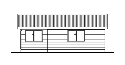 Narrow Granny Flats Designs - P J Cook Building