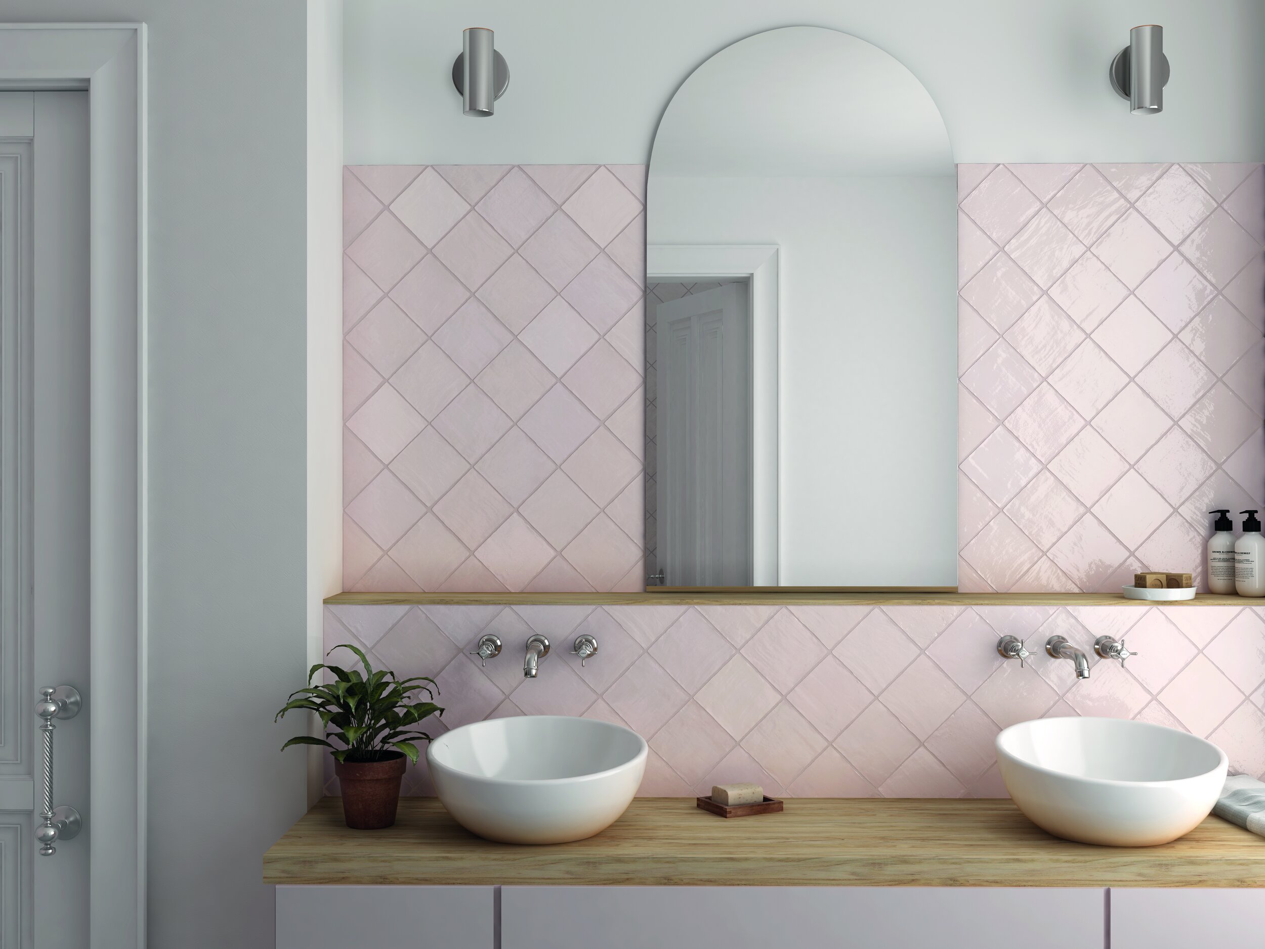 LA RIVIERA 132mm x 132mm Rose