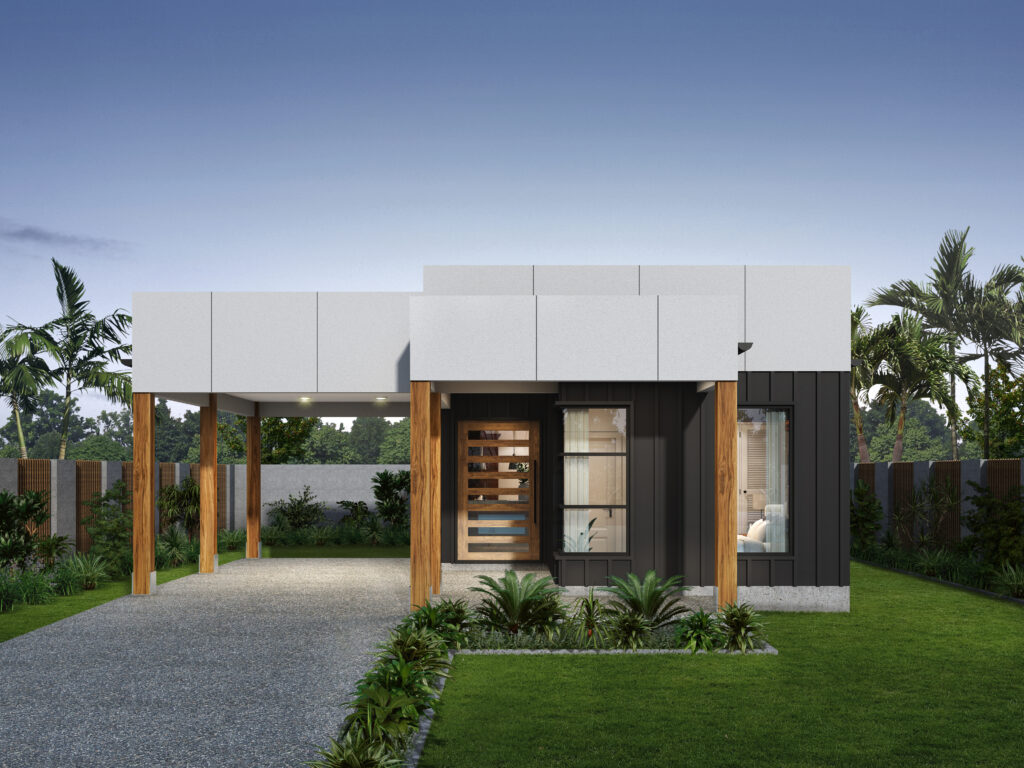 Pearl Beach Granny Flat Ultra Modern Facade