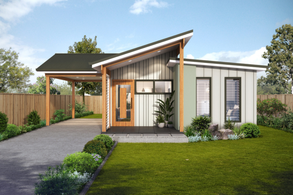 Gosford Granny Flat Design Tropical Facade