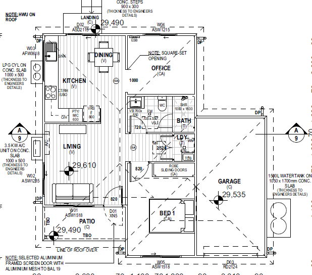 P J Cook Empire Bay Granny Flat floorplan in Tumbi Umbi project