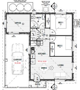 Dual Occupancy Development Weston Dwelling 2 Floor Plan